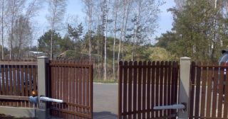 Купить распашные ворота из штакетника Котлас, цена от 2745 руб.